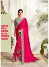 Red Colour Mahotsav Crepe Silk Designer Heavy Embroidery Work Party Wear Saree 21006